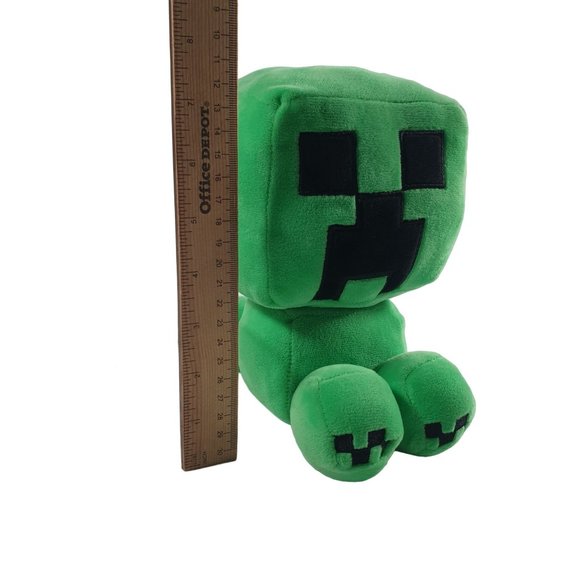 Minecraft Creeper Plush Coin Bank 9" New Gift Pixel Computer Game Miner No Tag - Picture 7 of 8